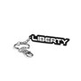 Jeep Liberty Custom Laser Cut with UV Full-Color Acrylic Charm Key Chain