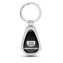 Jeep Wrangler Black Dome Chrome Metal Teardrop Key Chain