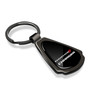 Dodge Charger Black Dome Dark Gunmetal Metal Teardrop Key Chain