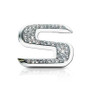 Crystallized Letter S Car Emblem