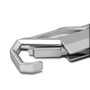 Dodge Charger R/T Silver Carabiner-style Snap Hook Metal Key Chain