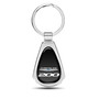 Chrysler 200 Black Dome Chrome Metal Teardrop Key Chain