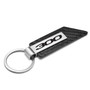 Chrysler 300 Carbon Fiber Texture Black PU Leather Strap Key Chain