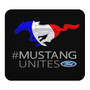 Ford Mustang Unites France Flag Graphic PC Mouse Pad for Gaming and Office