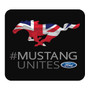 Ford Mustang Unites UK Union Jack Flag Graphic PC Mouse Pad for Gaming and Office