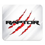 Ford F-150 Raptor Claw Marks White Graphic PC Mouse Pad for Gaming and Office