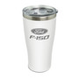 Ford F-150 Laser Etched Logo White Stainless Steel Travel Tumbler Mug