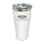 Ford F-150 Platinum Laser Etched Logo White Stainless Steel Travel Tumbler Mug