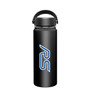 Ford Focus RS 18 oz Dual-Wall Insulated Black Stainless Steel Travel Tumbler Mug Water Bottle