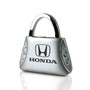 Honda Logo Clear Crystals Purse Shape Key Chain