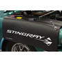 Chevrolet Corvette C7 Stingray Logo 22" x 34" Black Fender Gripper Cover