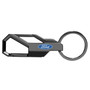 Ford Logo Gunmetal Black Carabiner-style Snap Hook Metal Key Chain