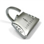 Lincoln Clear Crystals Purse Shape Key Chain