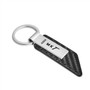 Lincoln MKT Carbon Fiber Texture Black PU Leather Strap Key Chain