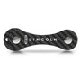 Lincoln Logo Real Carbon Fiber Key Organizer Holder Key Chain