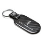 Lincoln Navigator 100% Real Black Carbon Fiber Tag Style Key Chain