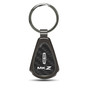 Lincoln MKZ Real Black Carbon Fiber Gunmetal Black Metal Teardrop Key Chain