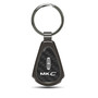 Lincoln MKC Real Black Carbon Fiber Gunmetal Black Metal Teardrop Key Chain