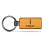 Lincoln MKC Laser Engraved Maple Wood Gunmetal Frame Case Key Chain