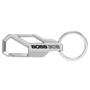 Ford Mustang Boss 302 Silver Carabiner-style Snap Hook Metal Key Chain