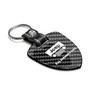 Jeep Gladiator Real Black Carbon Fiber Large Shield-Style Key Chain