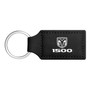 RAM 1500 Logo Rectangular Black Leatherette Key Chain