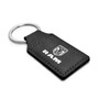 RAM Rectangular Black Leatherette Key Chain