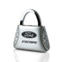 Ford Escape Clear Crystals Purse Shape Key Chain