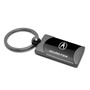 Acura TSX Two Tone Rectangular Gunmetal Key Chain Key-Ring Keychain