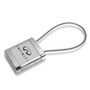 Infiniti Logo Metal Silver Chrome Cable Car Key Chain Ring Fob