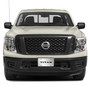 Nissan Titan Name 3D Black Logo Mirror Chrome Stainless Steel License Plate