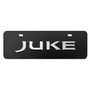 Nissan Juke 3D European Look Half-Size Black Stainless Steel License Plate