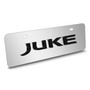 Nissan Juke 3D European Look Half-Size Chrome Stainless Steel License Plate