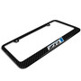 Chevrolet Corvette C6 ZR1 Black Real 3K Carbon Fiber Glossy Finish License Plate Frame