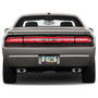 Dodge Challenger Black Real 3K Carbon Fiber Glossy Finish License Plate Frame