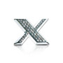 Crystallized Letter X Car Emblem