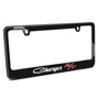Dodge Charger R/T Classic Black Real 3K Carbon Fiber Glossy Finish License Plate Frame