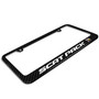 Dodge Scat-Pack Full Color Black Real 3K Carbon Fiber Glossy Finish License Plate Frame