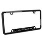 Ford F-150 Lightning Black Insert Black Stainless Steel License Plate Frame