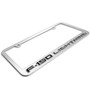 Ford F-150 Lightning Mirror Chrome Metal License Plate Frame