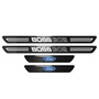 Ford Mustang Boss 302 Black Real Carbon Fiber 4 Universal Door Sill Protector