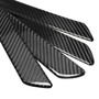 Ford F-150 2015 up Black Real Carbon Fiber 4 Universal Door Sill Protector Plate