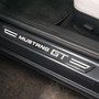 Ford Mustang GT Black Real Carbon Fiber 4 Universal Door Sill Protector Plate