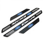 Ford Escape Black Real Carbon Fiber 4 Universal Door Sill Protector Guard Plate