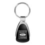 Ford BUILT TOUGH Black TearDrop Key Chain