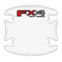 Ford F-150 FX4 Off Road Universal Car Door Handle Cup Protector Clear Decal Stickers, Pair
