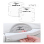 Ford Mustang Mach-E Universal Car Door Handle Cup Protector Clear Decal Stickers, Pair