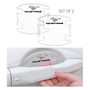 Ford Mustang Universal Car Door Handle Cup Protector Clear Decal Stickers, Pair