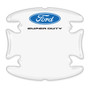 Ford Super-Duty Universal Car Door Handle Cup Protector Clear Decal Stickers, Pair