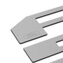 Ford F-150 2018 Tailgate 1/32" Silver Letter Insert with Ford Logo
